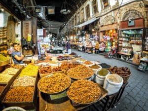 Damasucs kitchen street food on Old Damascus Market
